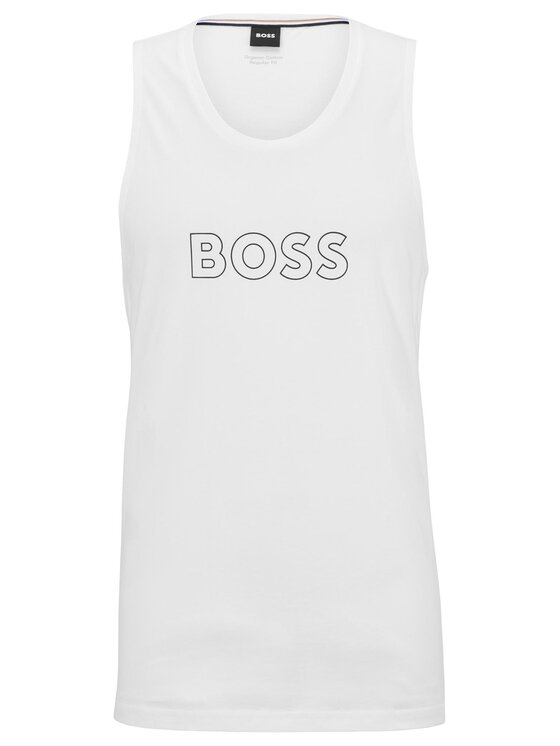 BOSS Boss Tank top 50491711 Bijela Regular Fit