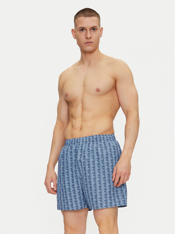 Lacoste Lacoste Pantaloncini da bagno MH9086 Blu Regular Fit