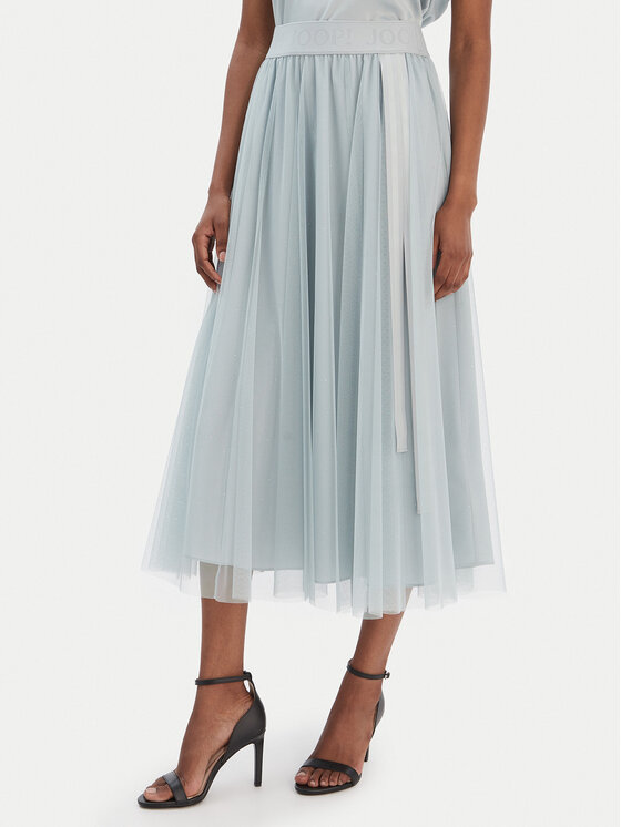 JOOP! JOOP! suknja od tila Frida 30100212 Zelena Regular Fit