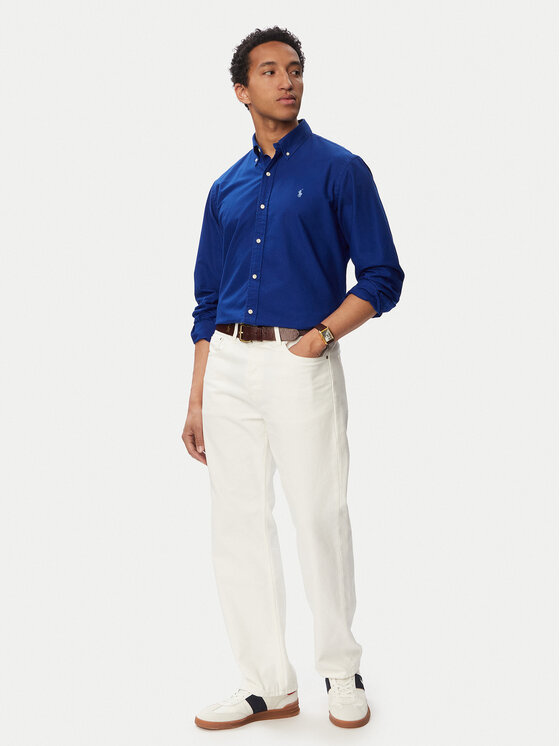 Polo Ralph Lauren Polo Ralph Lauren Риза 710805564513 Виолетов Regular Fit