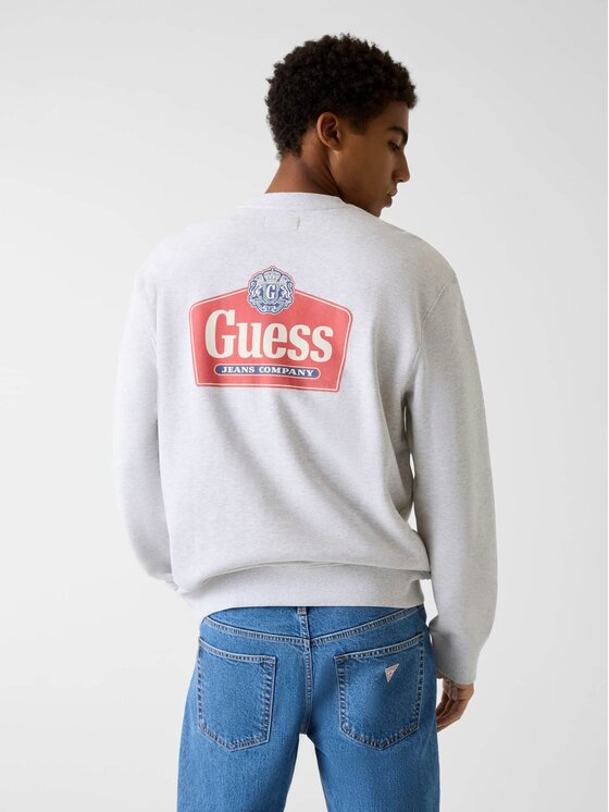 Guess Jeans Guess Jeans Sweatshirt M6RQ21 KCPR1 Grau Regular Fit
