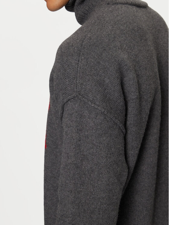AMI PARIS AMI PARIS Garbó BFUKS406.018 Szürke Regular Fit