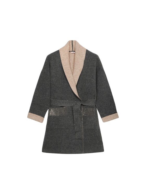 Oltre Oltre Maglione M565E001951N0S3 Grigio Regular Fit