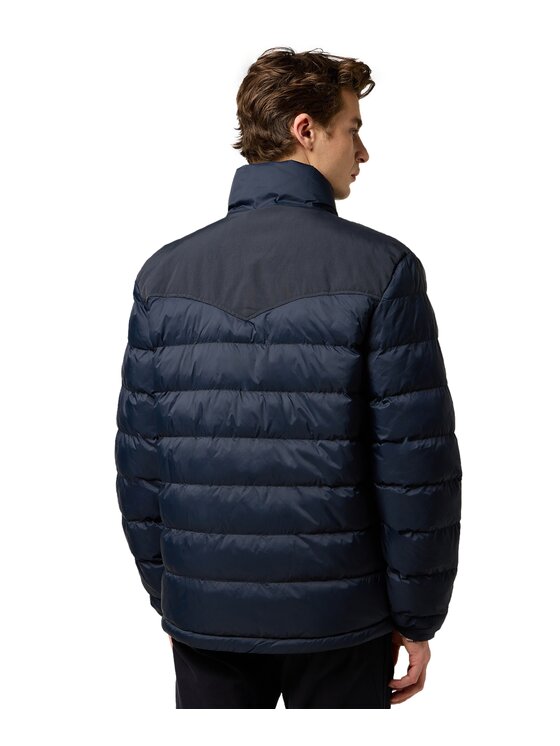 Wrangler Wrangler Kurtka puchowa 112371447 Granatowy Regular Fit