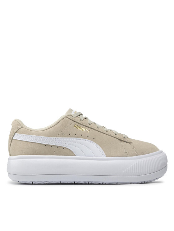 Puma platform shop beige suede