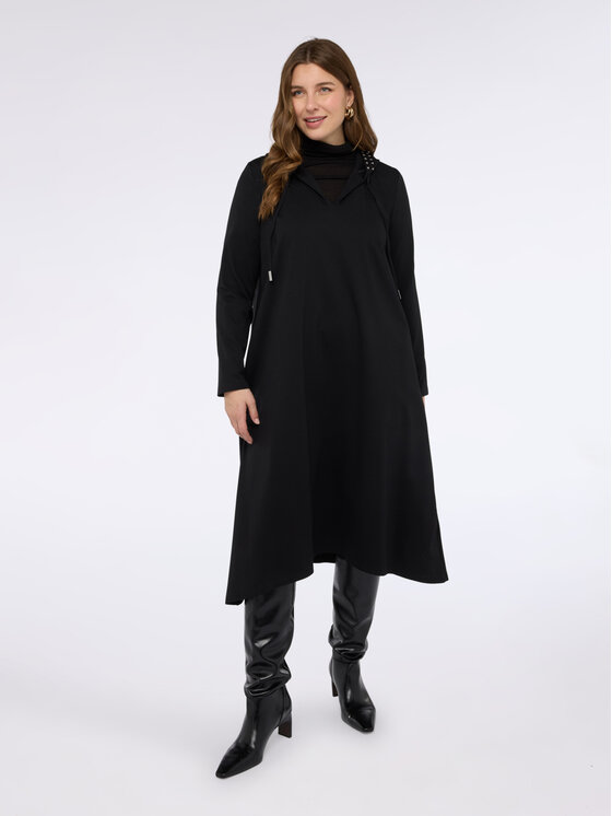 Fiorella Rubino Fiorella Rubino Sukienka wieczorowa 7033L001207N033 Czarny A-Line Fit