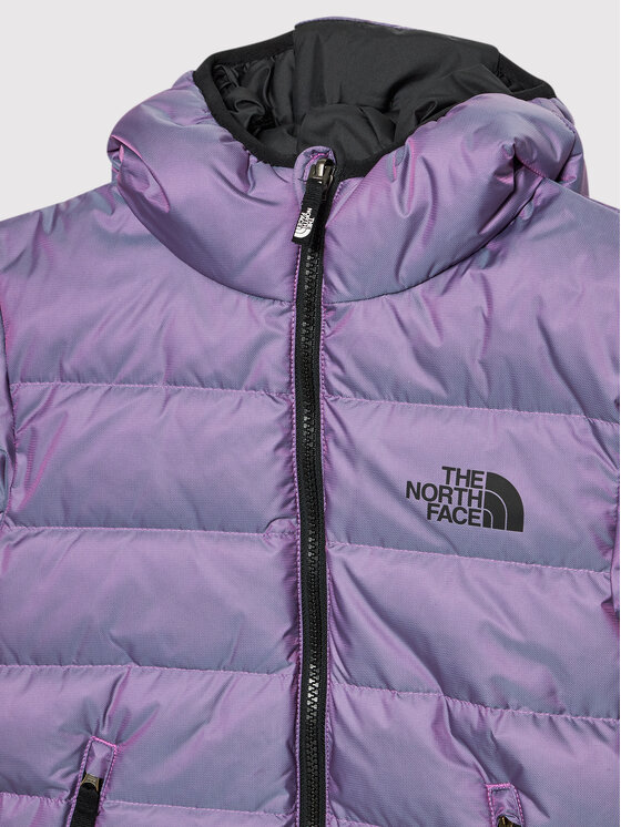 The North Face The North Face Geacă din puf Print Hyalite NF0A5IYR Violet Regular Fit