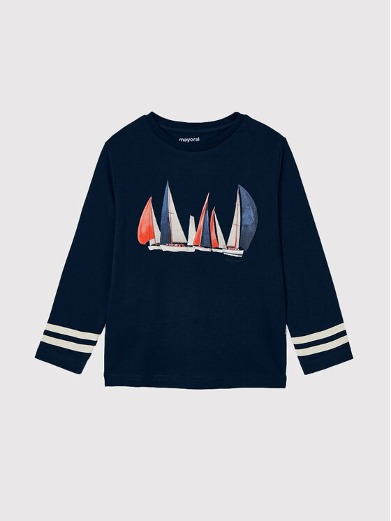 Blusa 3053 Blu scuro Regular Fit