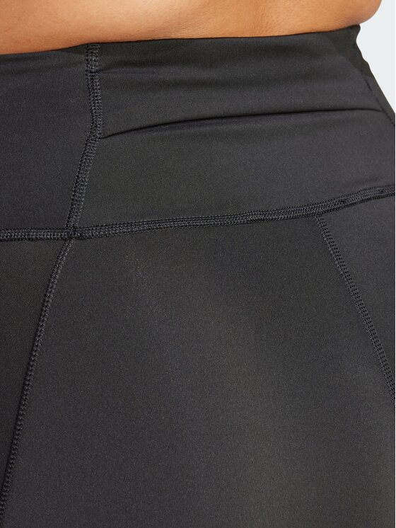adidas adidas Legginsy Own The Run Czarny Fitted Fit