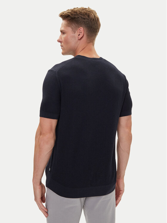 BOSS BOSS T-Shirt H-Ianni 50543161 Dunkelblau Regular Fit