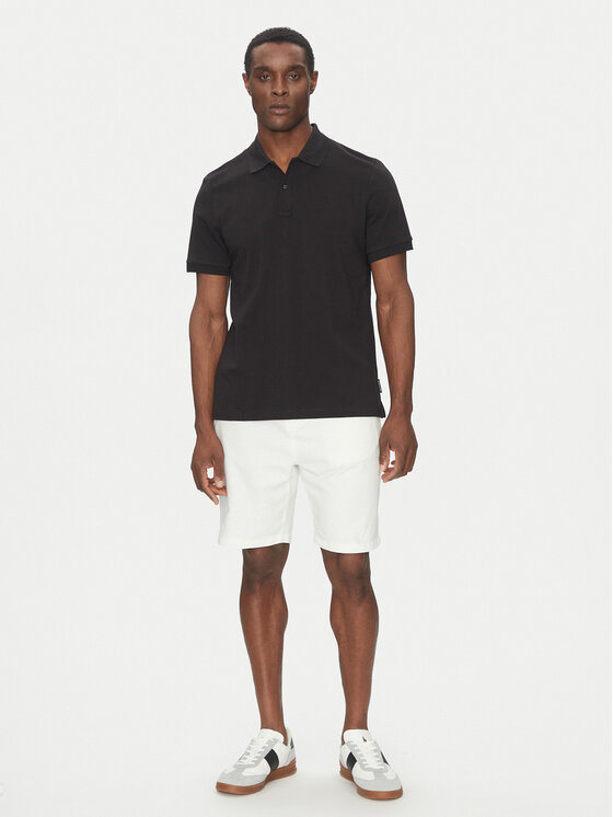 Scotch & Soda Scotch & Soda Šortky z materiálu 180322 Écru Regular Fit