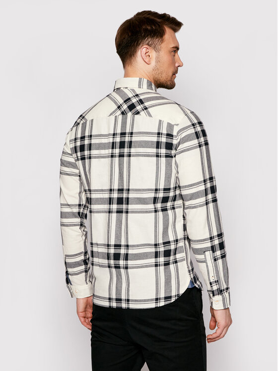 Camicia Layton 12183605 Beige Comfort Fit