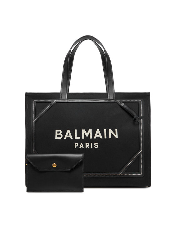 Geantă Balmain DN1FF810TPAC Negru