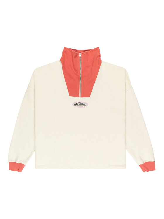 Quiksilver Quiksilver Polar Sungai Block EQWFT03192 Kremowy Oversize