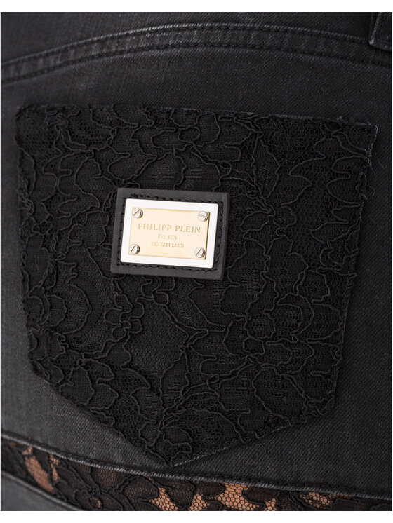 PHILIPP PLEIN PHILIPP PLEIN Midi sukňa 30770 Čierna