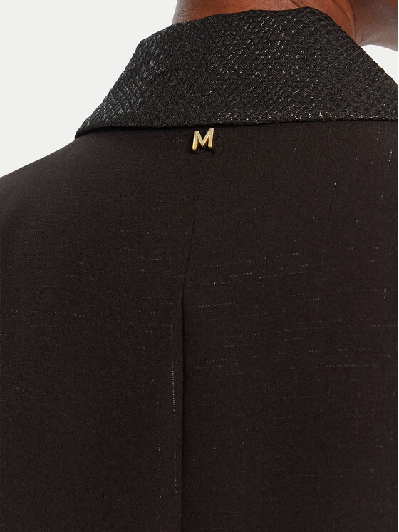 Lola Casademunt by Maite Lola Casademunt by Maite Σακάκι MF2502003 Μαύρο Regular Fit
