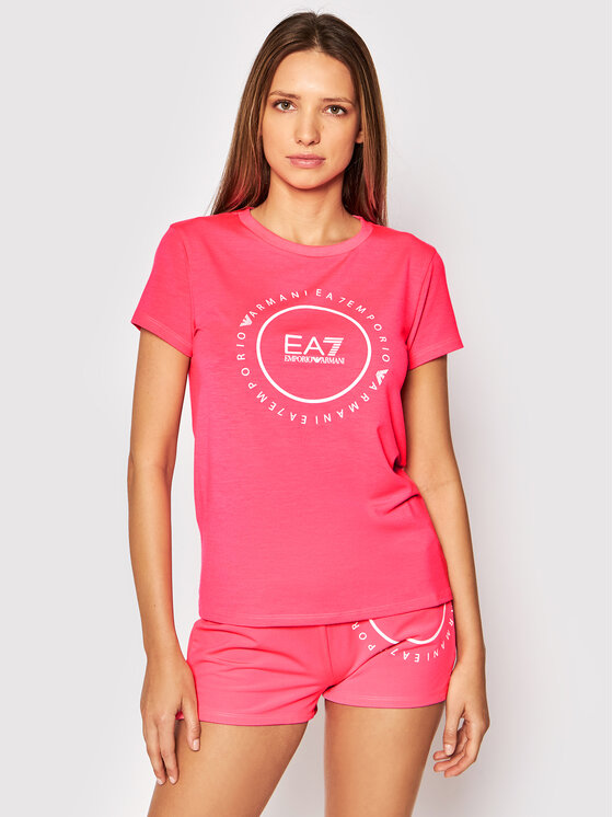 T-shirt 3KTT22 TJ1TZ 1427 Rosa Regular Fit