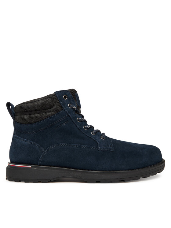 Tommy Hilfiger Tommy Hilfiger Schnürschuhe Corporate W FM0FM05605 Dunkelblau