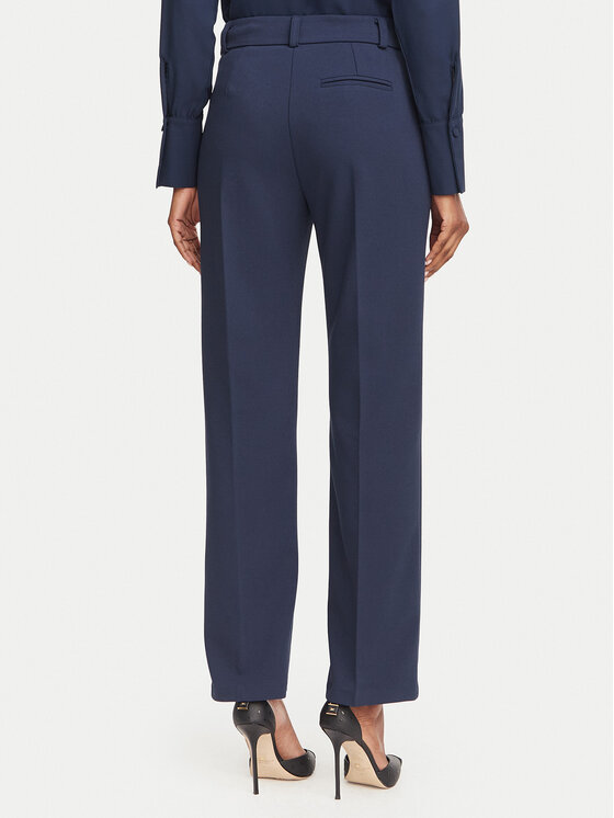 Rinascimento Rinascimento Pantaloni din material CFC0131085003 Bleumarin Regular Fit