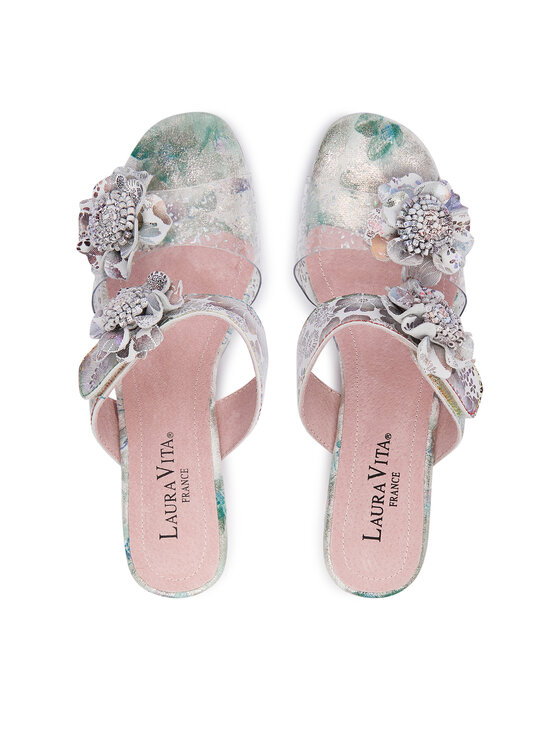 Laura Vita Laura Vita Шльопанці Lucieo 32 Бежевий