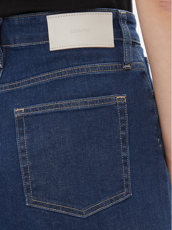 Calvin Klein Calvin Klein Джинси High Rise Wide - Mid Blue K20K206304 Cиній Relaxed Fit