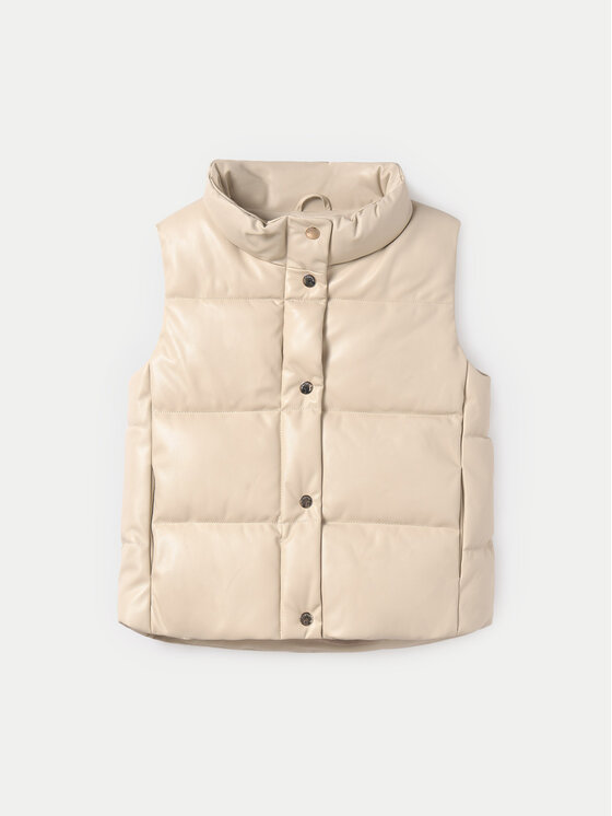 Mayoral Mayoral Γιλέκο 7316 Μπεζ Regular Fit