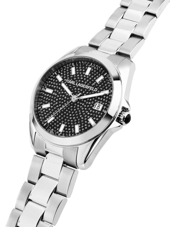 KARL LAGERFELD KARL LAGERFELD Zegarek R0553101508 Srebrny