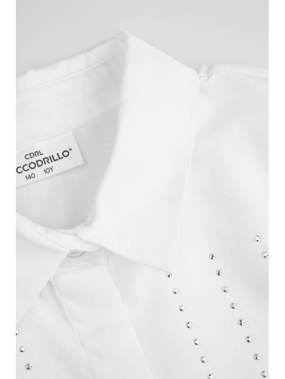 Coccodrillo Coccodrillo Košile WC5140103BSG-001 Bílá Regular Fit