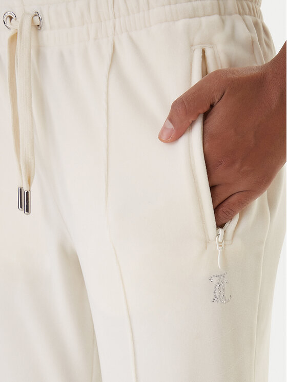 Juicy Couture Juicy Couture Спортивні штани Tina JCWBJ225307 Бежевий Regular Fit