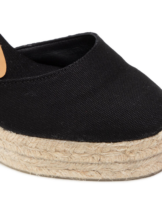 Castañer Castañer Espadrile Carina/8ED/001 020961-100 Črna