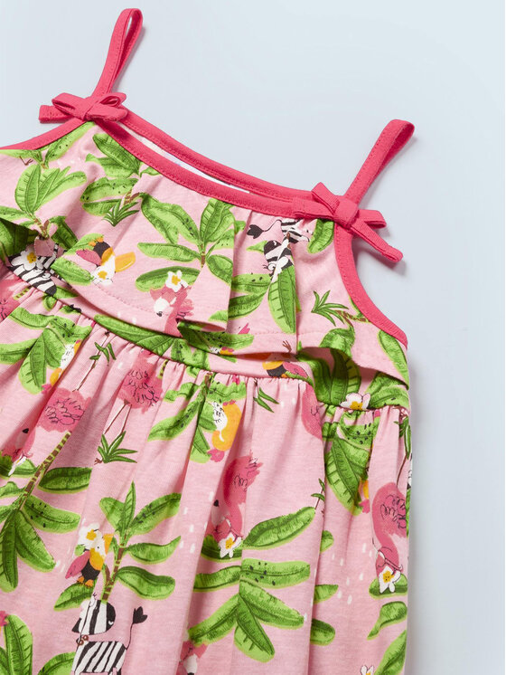 Mayoral Mayoral Sommerkleid 1976 Rosa Regular Fit