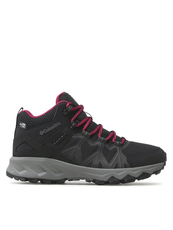 columbia chaussures de trekking peakfreak ii mid outdry bl7573-010 noir