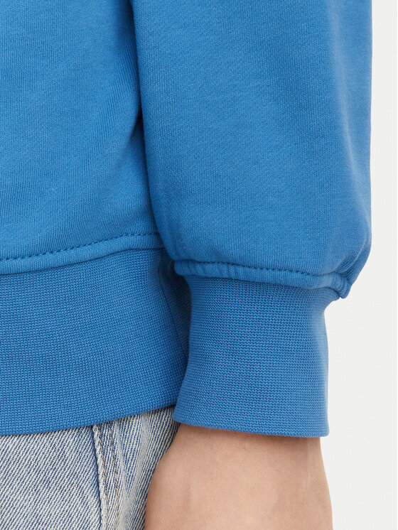 Calvin Klein Jeans Calvin Klein Jeans Mikina Monologo LV047B234G Modrá Relaxed Fit