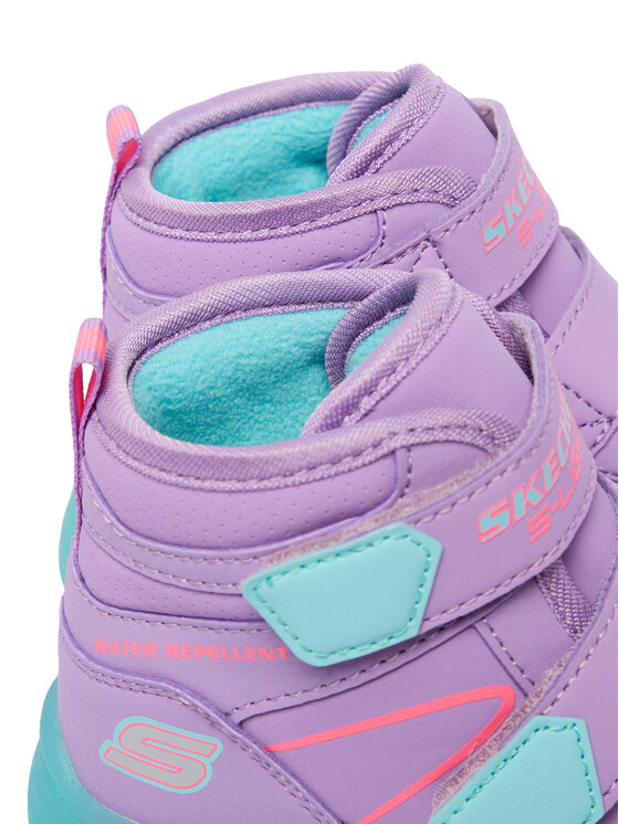 Lit'l Mon Star – The Nerve Skechers Cizme de zăpadă Illumi-Brights 319310N LVMT Violet