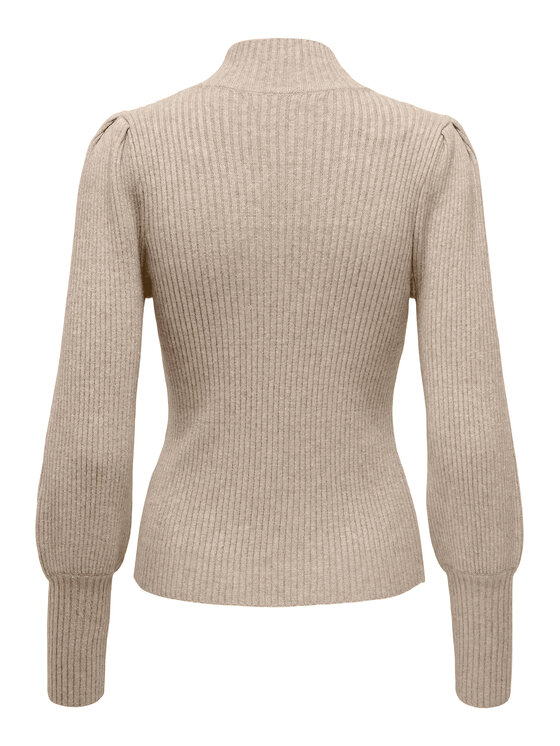 ONLY ONLY Sweter Katia 15232494 Beżowy Regular Fit