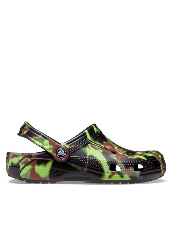 Ciabatte Classic Spray Camo Clog 208261 Nero