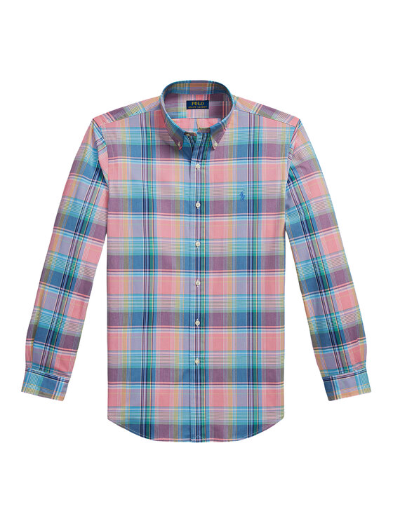 Polo Ralph Lauren Polo Ralph Lauren Košeľa 710P06020006 Ružová Custom Fit