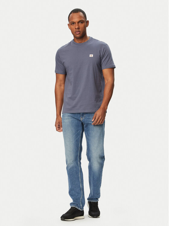 Calvin Klein Jeans Calvin Klein Jeans T-krekls LV04RC272G Zils Regular Fit