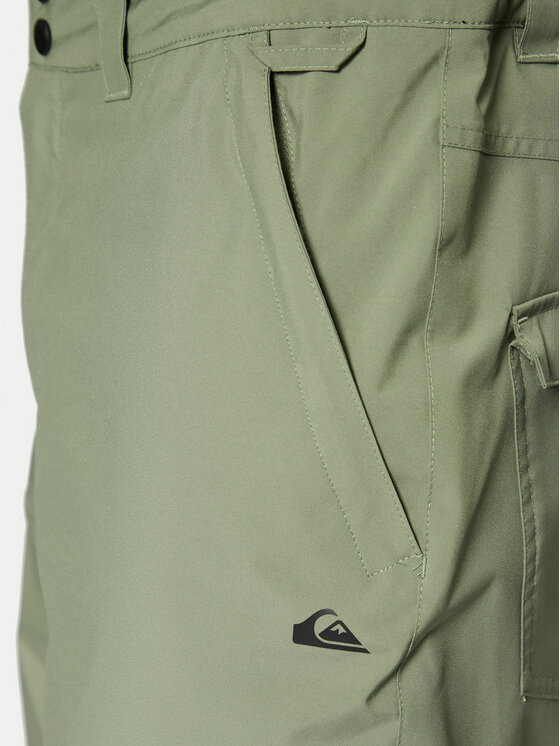 Quiksilver Quiksilver Slidinėjimo kelnės Estate EQYTP03146 Žalia Modern Fit
