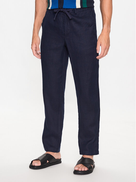Pantaloni di lino clearance benetton