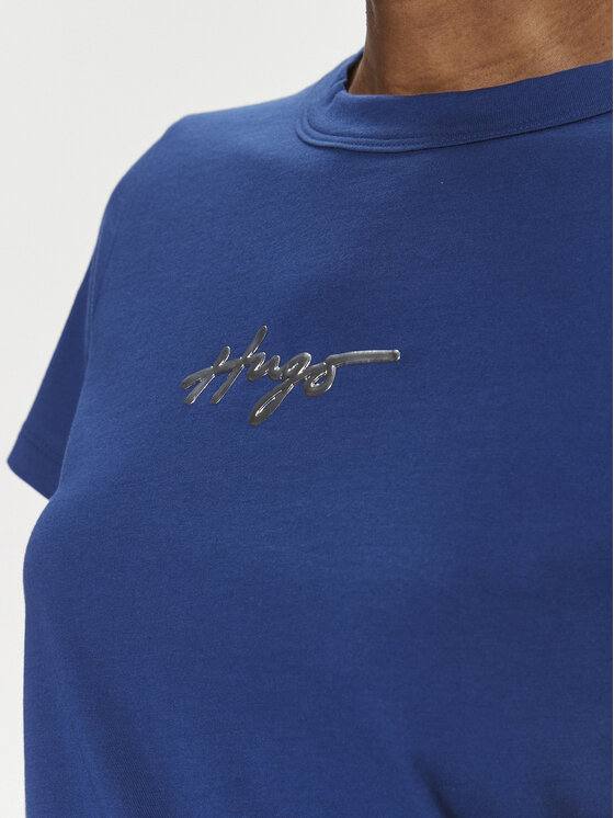HUGO Hugo T-Shirt Classic 50508289 Tmavomodrá Regular Fit
