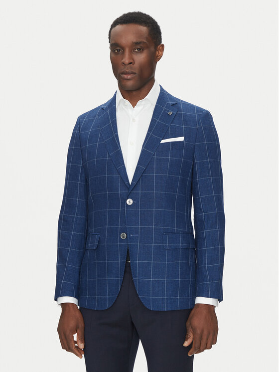 BOSS BOSS Sacou H-Hutson-233 50540502 Albastru Slim Fit