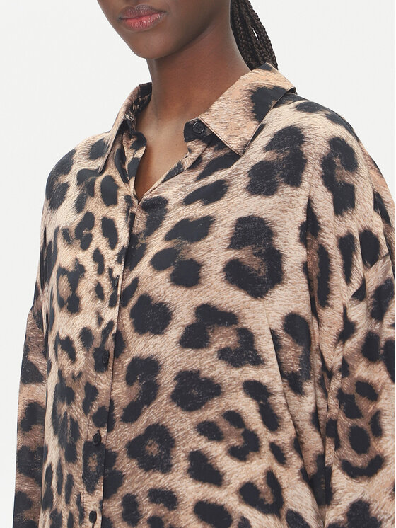 LOLA CASADEMUNT LOLA CASADEMUNT Camicia LS2515033 Marrone Relaxed Fit