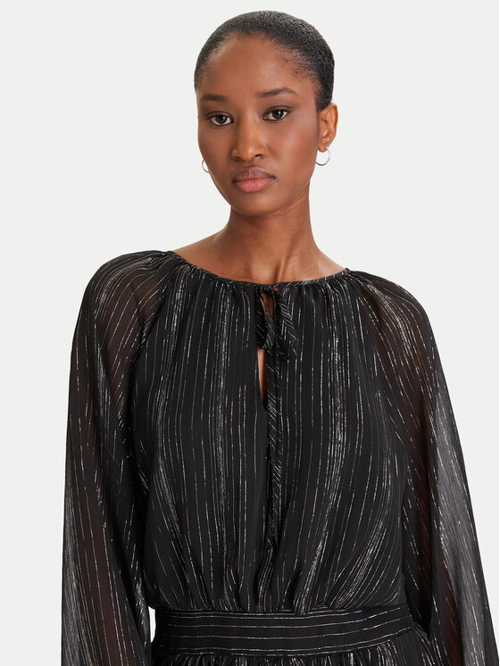 DKNY DKNY Koktel haljina DD5H1H71 Crna Regular Fit
