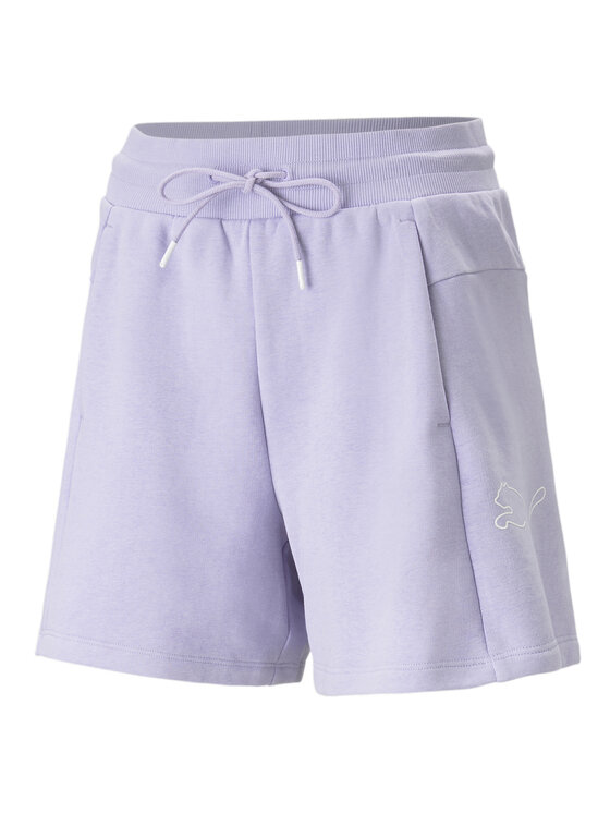 Puma Puma Szorty 673640 Fioletowy Regular Fit