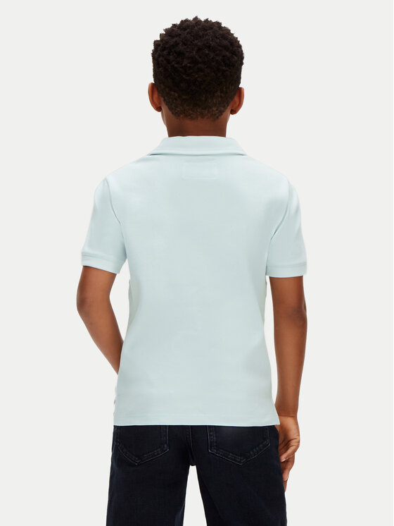 Calvin Klein Jeans Calvin Klein Jeans Polo Monologo LVCKSJB28B Turchese Regular Fit