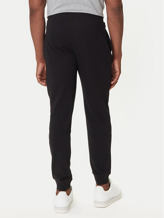 HUGO HUGO Jogginghose Austin 50532012 Schwarz Regular Fit