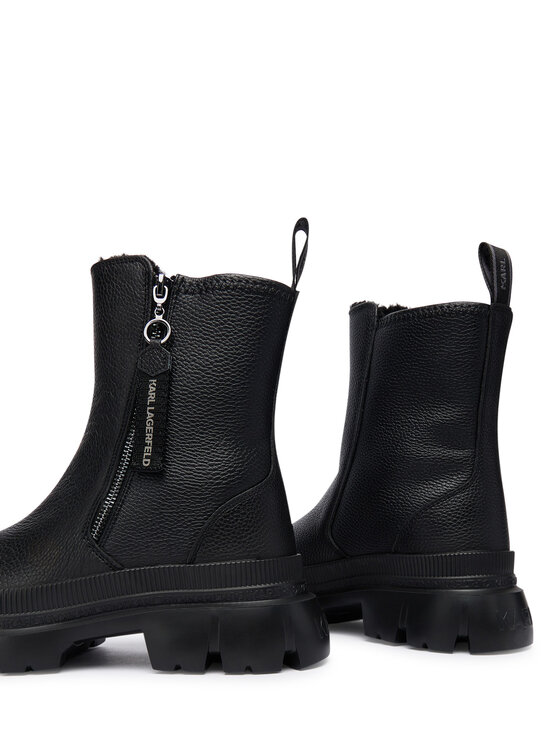 KARL LAGERFELD KARL LAGERFELD Bokacsizma KL43566 Fekete