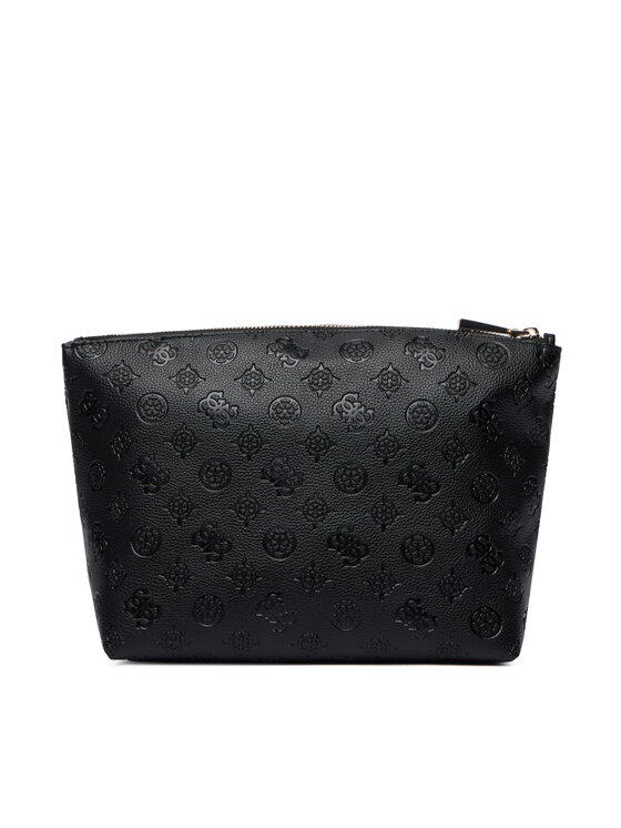 Guess Guess Kosmētikas somiņa Lenwood Travel TWDP21 02965 Melns
