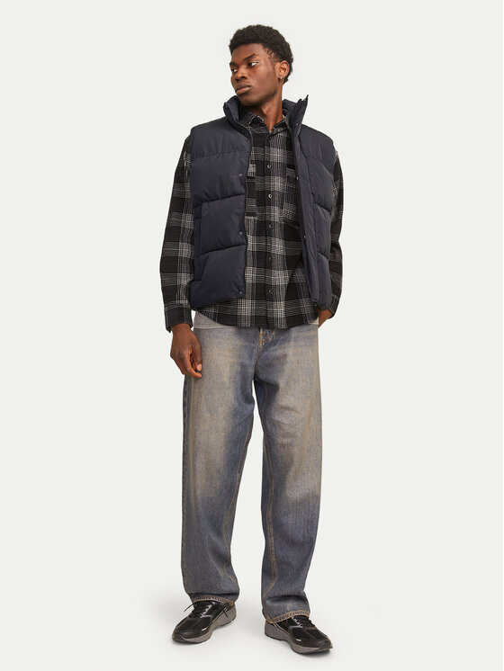 Jack & Jones Jack & Jones Liemenė Bradley 12256981 Juoda Regular Fit